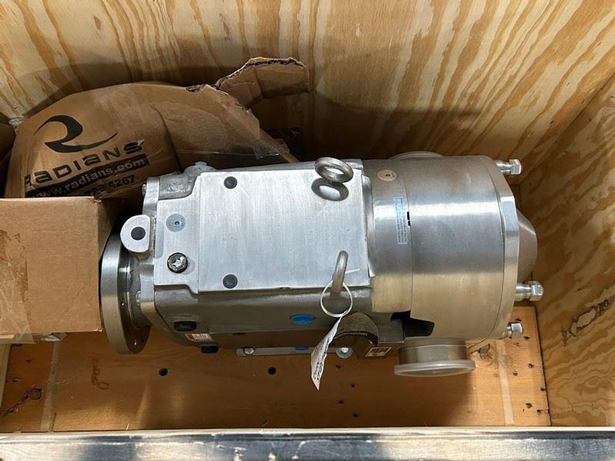 2023 Waukesha Cherry-Burrell 220-U2 Sanitary Pump | 4" Port | Stainless Steel