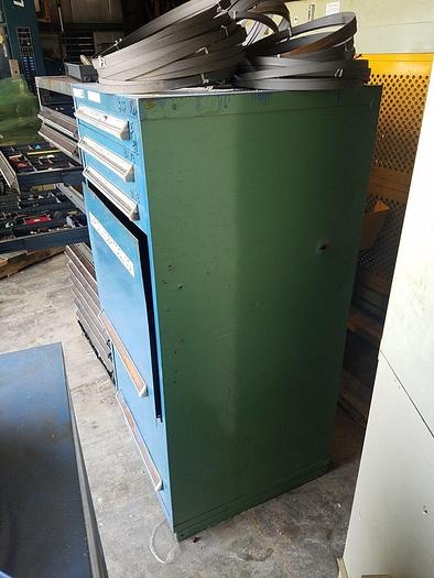 Used 5 Drawer Stanley/Vidmar Style Tooling Cabinet 28" x 30" x 60" Tall