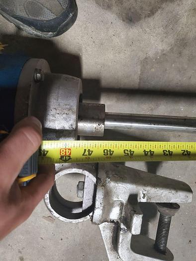 Used Grovhac Inc. Twin Blade Pneumatic Mixer Model #2100-40-F