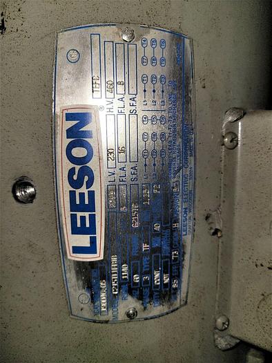 Leeson 5 Hp Electric Motor C215T11FB1B 1140 RPM G215TC Frame 230/460V