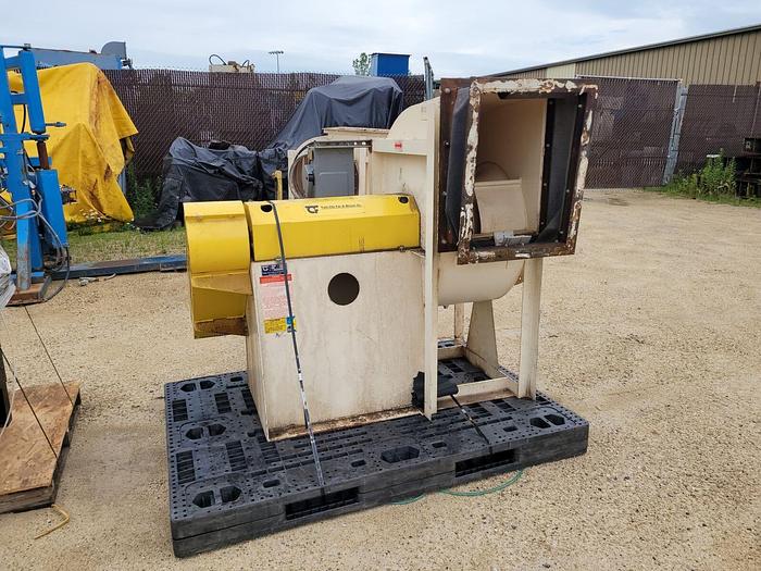 Used Twin City Fan & Blower 25 Hp BC-SW Type 222 Size 1780 RPM