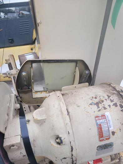 Used 3 Hp Setco 12” Pedestal Grinder & Belt Sander Combo w/Air-Rester Collector