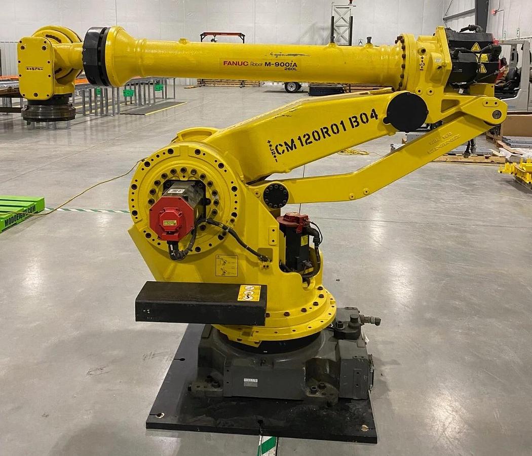 Used Fanuc Robotics M-900iA 260L Robot Complete w/ R30iA Controller