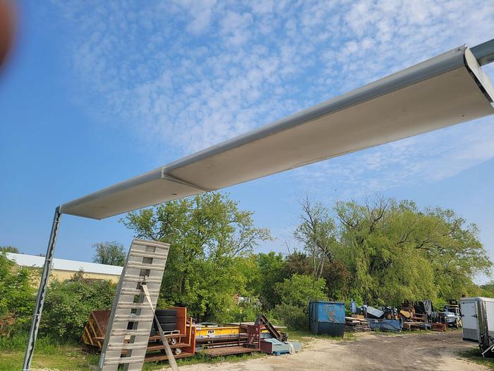 Used Tru-Stone Corporation Large 132” x 24” Granite Surface Plate on Cart Grade B