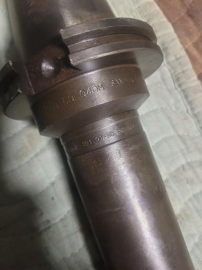 Used Sandvik A390.45-50 50 040M Holder & 100MM Extension & 80MM Extension