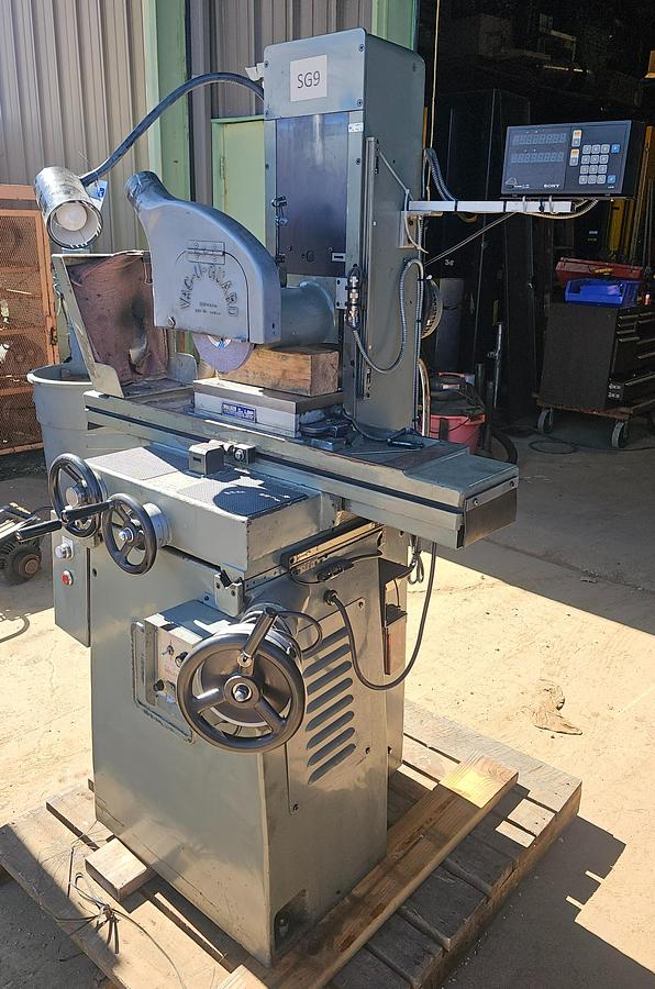 Used 6" x 12" Mitsui MSG-200MH Precision Hand Feed Surface Grinder, DRO & Magnetic Chuck 