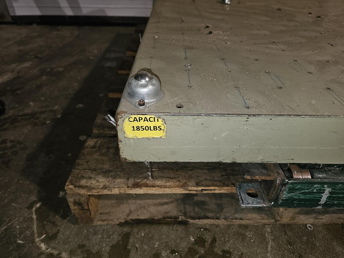 Used 2000# Southworth LS2-36 Scissor Lift Table 42" x 48" Platform 110V, 1 ph 