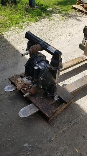 Used ARO Ingersoll Rand Aluminum Pneumatic Diaphragm Pump Model #PD20A-AAP-HHT
