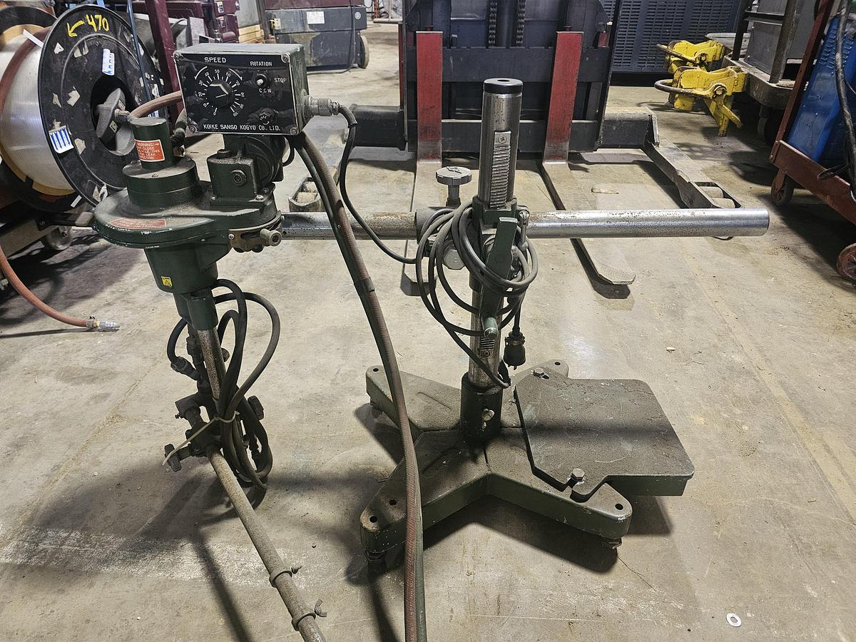 Used Koike IK-70 Automatic Circle Cutting Burner Machine Oxy Acetylene
