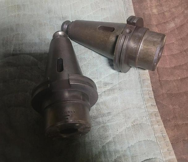 Used Devlieg Microbore CAT 50 Straight End Mill Tool Holder 50CT-YG16 Morse Taper