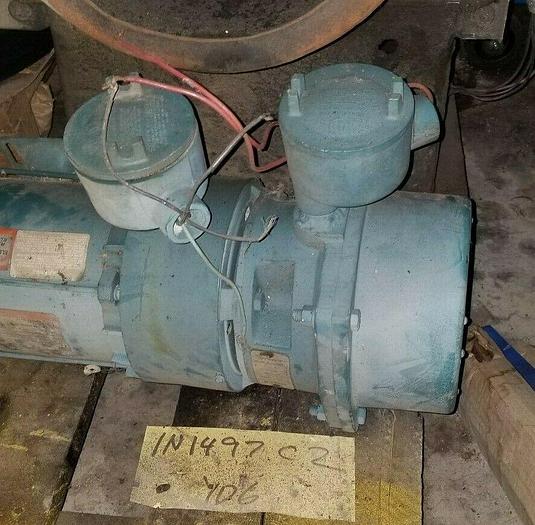 Used Reliance Electric Duty Master A.C. Motor P14H1928N-US, 5 Hp 230/460V w/Brake