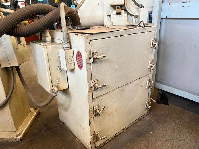 Used Porter Cable 10" W x 70" L Belt Sander 440V, 3 ph w/Cincinatti Dust Collector