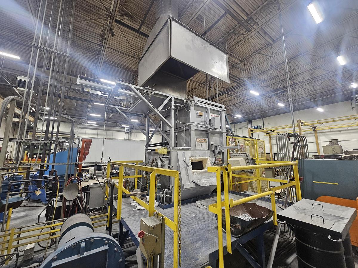 Used 2001 Modern Equipment AL-3000 Jet Melter | 3,000 lb/hr | S/N JM559