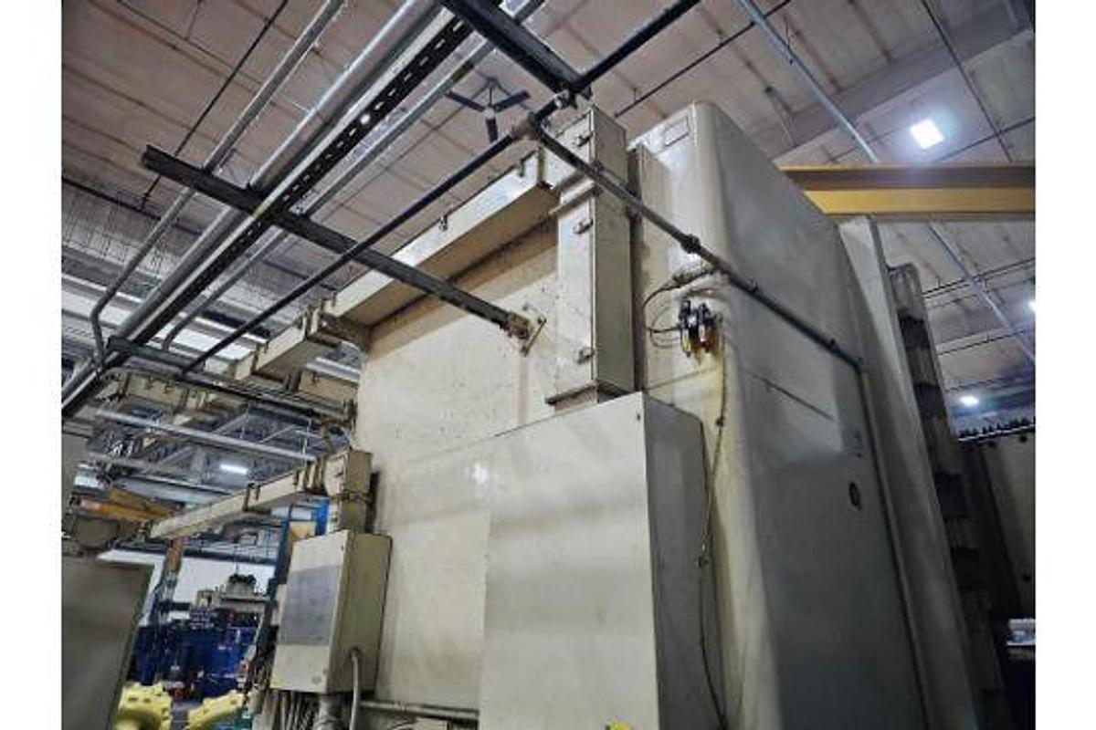 Used 60" Giddings & Lewis CNC VTL 72" Swing w/Fanuc 21-IT Control & Tooling - NO PIT REQUIRED