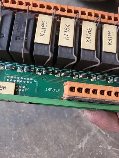 Used Eurogi 31E017459 8 Relay Module PRIMA Laser Parts