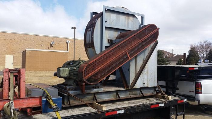 Used 18600-35000 CFM Hartzell 200 Hp Electric Paddle Whl Fan #054-50-AHZ346″ WC/SP