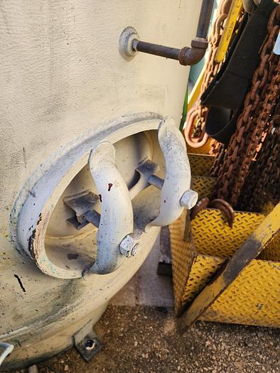 Used 2005 Silvan 1550 Gallon Vertical Air Tank 150 Psi @ 450*F Max Temp