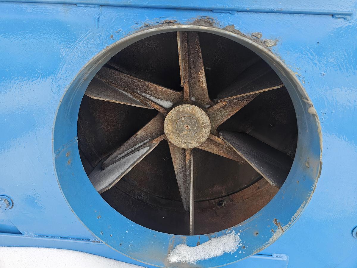 Used 7,500 CFM Scientific Dust Collectors SPJ-64-X4B6 Baghouse Dust Collector w/External Fan & Cyclone