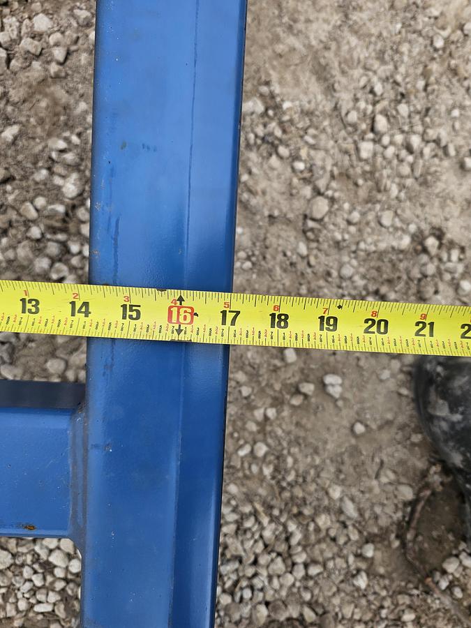 Used 14' Span x 32' Runway Gorbel 1000 lb Freestanding Bridge Crane System & Hoist 