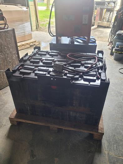 Used 36V Industrial Electric Lead Acid Forklift Battery 31.5” x 38.5” x 22.5” Tall