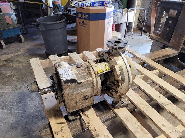 Used Sulzer Industrial 200 GPM Pump CPT21-1B Stainless Steel 1.5” Outlet x 4” Inlet