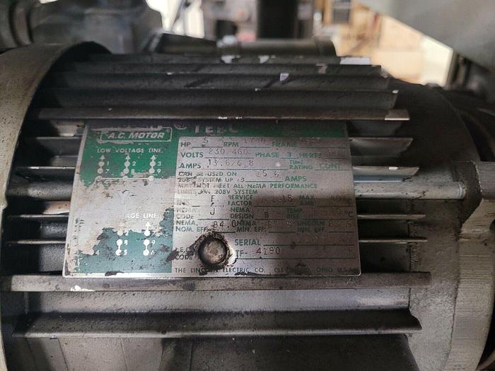 Used Barnes 300 GPM Immersed Drum Coolant Filtration System & Chiller IM-4248