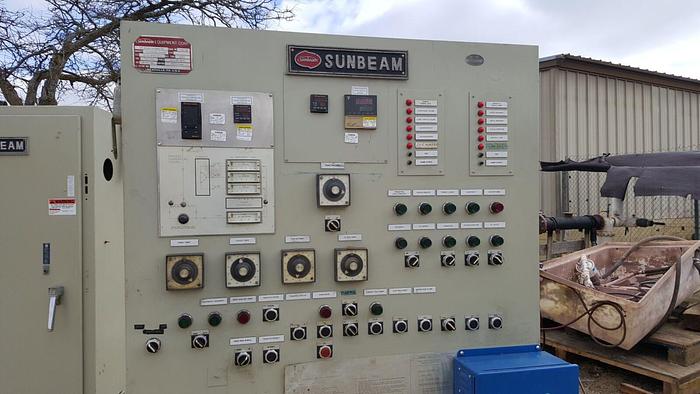 Used Sunbeam 1850*F Casemaster Integral Quench Furnace AFS-303648, 30″ x 36″ x 48″ Dp