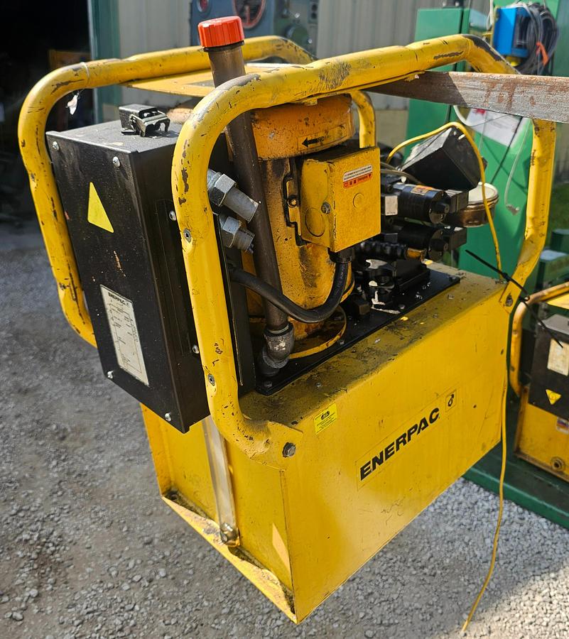 Used 2.5/3 Hp Enerpac GPER5440JFH Electric Hydraulic Pump 10,000 PSI
