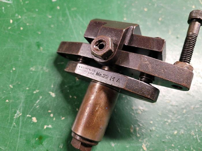 Used Brown & Sharpe 22MA Recessing Tool Holder Toolholding 1" Shank
