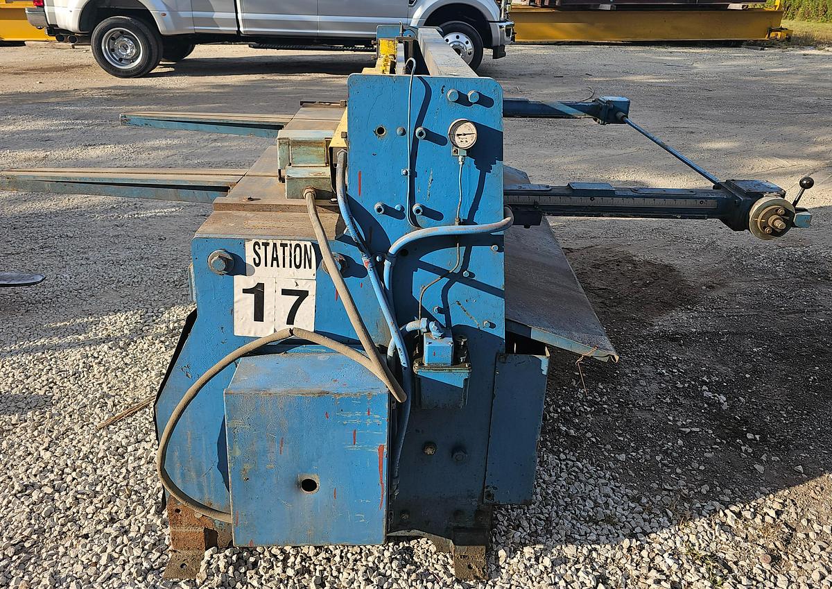 Used Roper Whitney 5212 52″ x 12 Ga. Power Squaring Shear