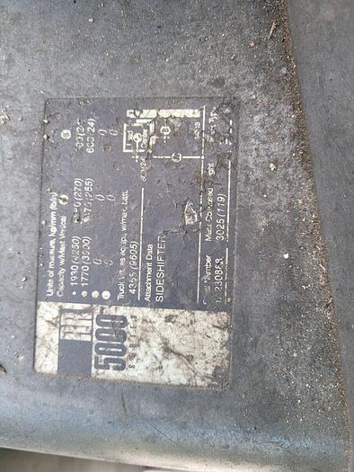 Used Crown RR 5000 Series Electric Reach Truck 4,200 lb Capacity 42” Forks Sideshift