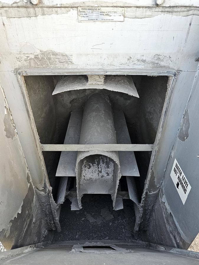 Used 3 Hp Grivna 1200 CFM Wet-Type Dust Collector Model #: 1200