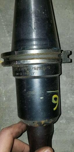 Used Valenite 1/57860/5 CAT 50 1.25" Endmill Holder V50CT-E125