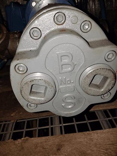 Used 10 Hp WEG W21 Severe Duty C-Face Motor w/BSM 1.5″ Pump, 1.25 Service Factor