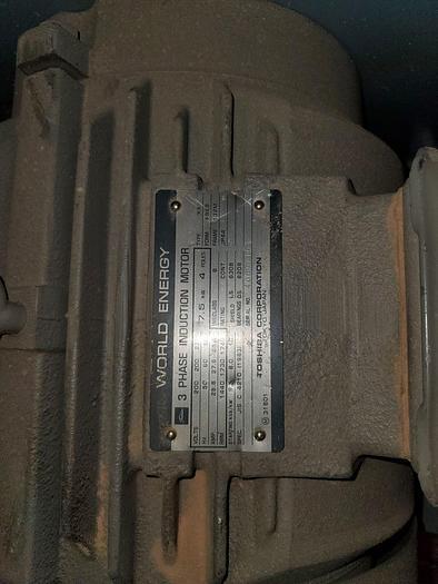 Used Heian 7.5 kW Electric Positive Displacement Vacuum/Blower #BS65 from CNC Router