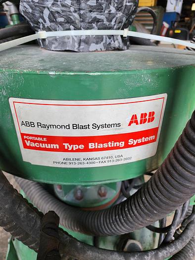 Used ABB Raymond A3CPCA Portable Vacuum Type Sand Blast System