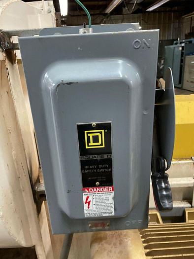 Used Twin City Fan & Blower 25 Hp BC-SW Type 222 Size 1780 RPM