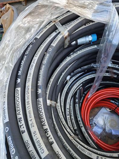 Used Eaton Aeroquip GH681-16 MatchMate Global Heavy Duty Hydraulic Hose 1" Diameter