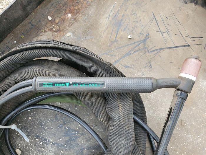 Used Praxair ProStar PRS20 Water-Cooled 250A 20 Series TIG Welding Torch & Clamp
