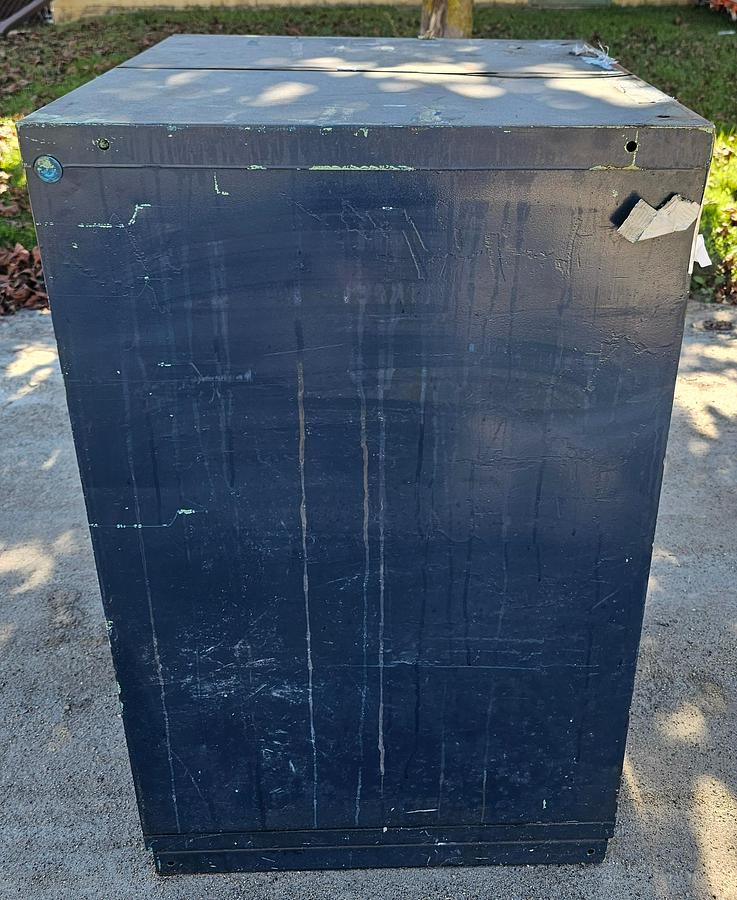 Used Stanley Vidmar 7 Drawer Modular Tooling Cabinet 30" x 27.5" x 44" Industrial Blue