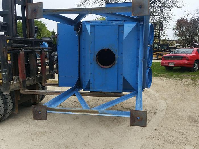 Used Torit #DF2-12 Downflo 12 Cartridge Dust Collector w/20 Hp BI Fan