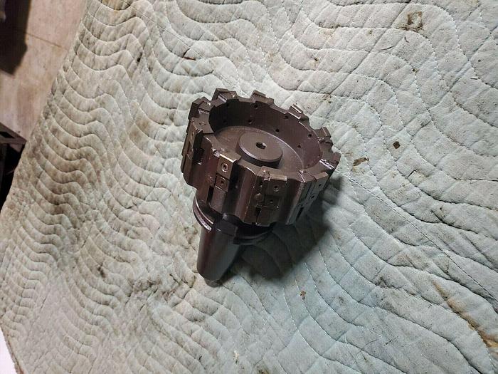 Used Sandvik Coromant CAT50 Taper Shell Mill Holder 50MM-VF 2.406-SM12 & IR Facemill