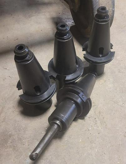 Used Sandvik Coromant CAT50 Morse Taper Adapter 50MM-VF-4MT #4 Morse Taper