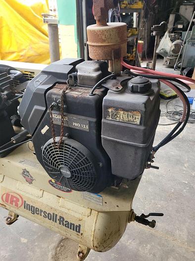 Used Ingersoll-Rand 12.5 Hp Kohler Command Pro Port. Air Compressor