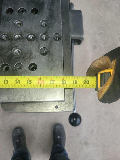 Used Denison Hydraulic 8 Ton Multipress 10” Stroke 6” Throat 7.5 Hp Motor