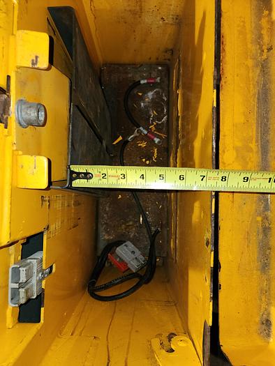 Used Multiton 24 Volt Electric Pallet Truck #ELE45-27x48 4500# Cap. w/115V Charger