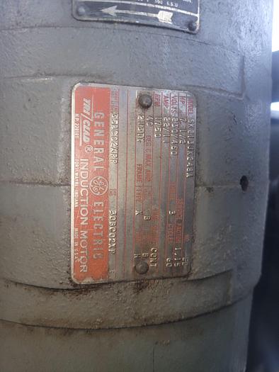 Used Denison Hydraulic 8 Ton Multipress 10” Stroke 6” Throat 7.5 Hp Motor