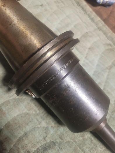 Used Devlieg Microbore 50CT-AE100-40 Vintage End Mill Tool Holder 1'' I.D. & Bar