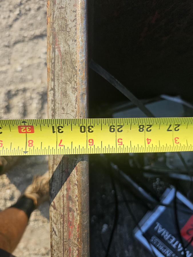 Used Roura Style 1/2 Cu. Yard Self Dumping Hopper on Castors 50" x 30" x 25"