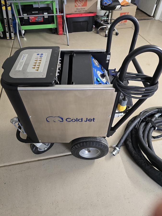 Used 2023 Cold Jet Aero 40FP Full Pressure Dry Ice Blasting Machine 